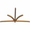 Ekena Millwork Davenport Timber Gable Bracket, Western Red Cedar, 108"W x 68"H x 3 1/2"D x 3 1/2"F, 15/12 Pitch GBW108X68X0404DAV00SWR - alternate 5